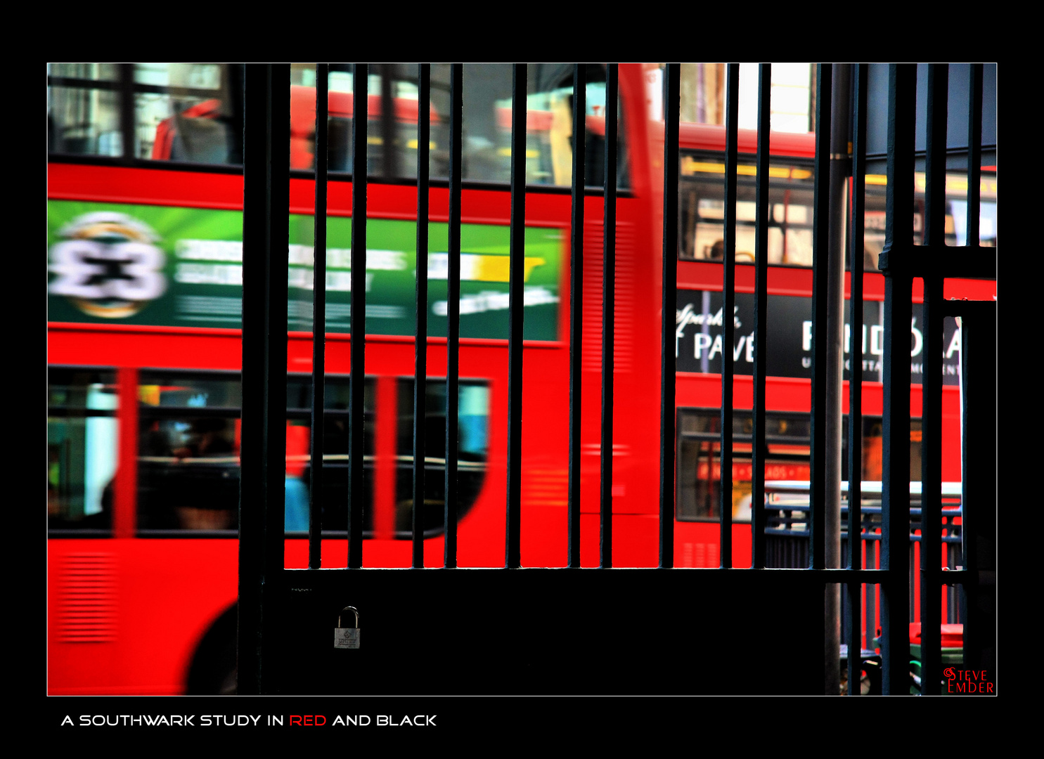 A Southwark Study in Red and Black