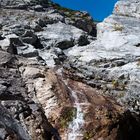 A special waterfall in the Karwendel