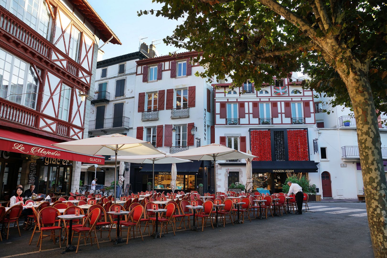 A  St Jean de Luz .... on est dans le rouge ......