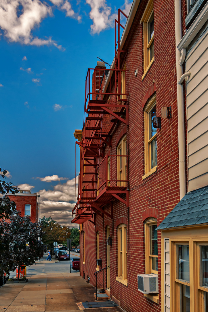 A street in Baltimore