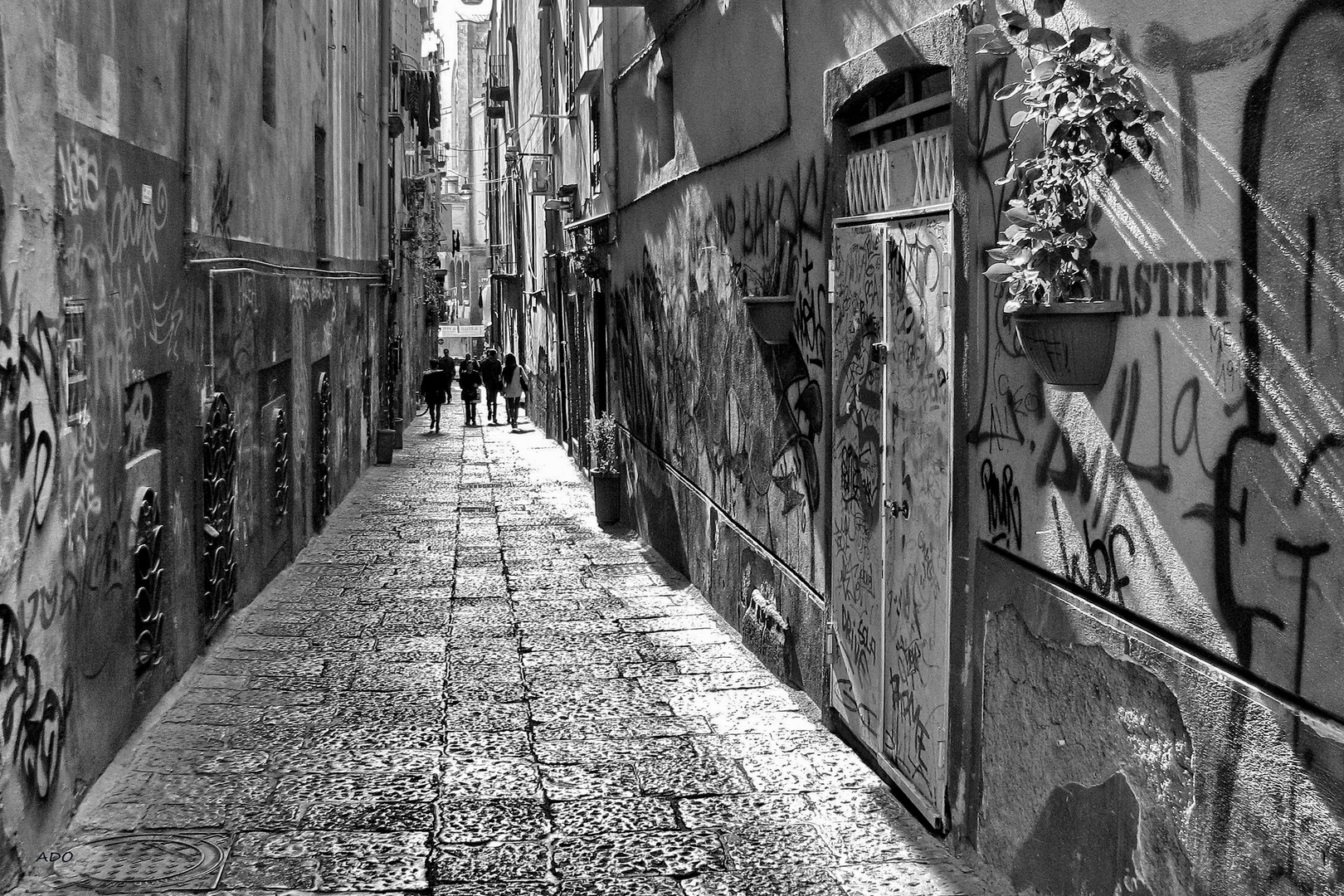 A Street in Naples