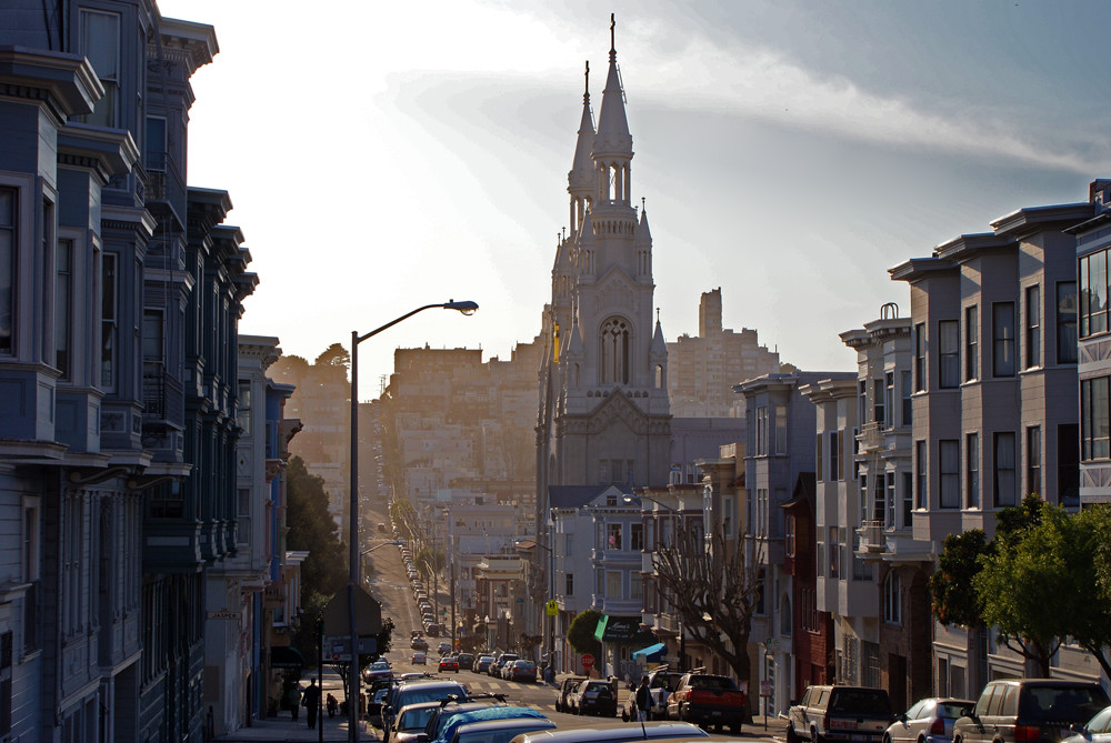 A street in San Francisco