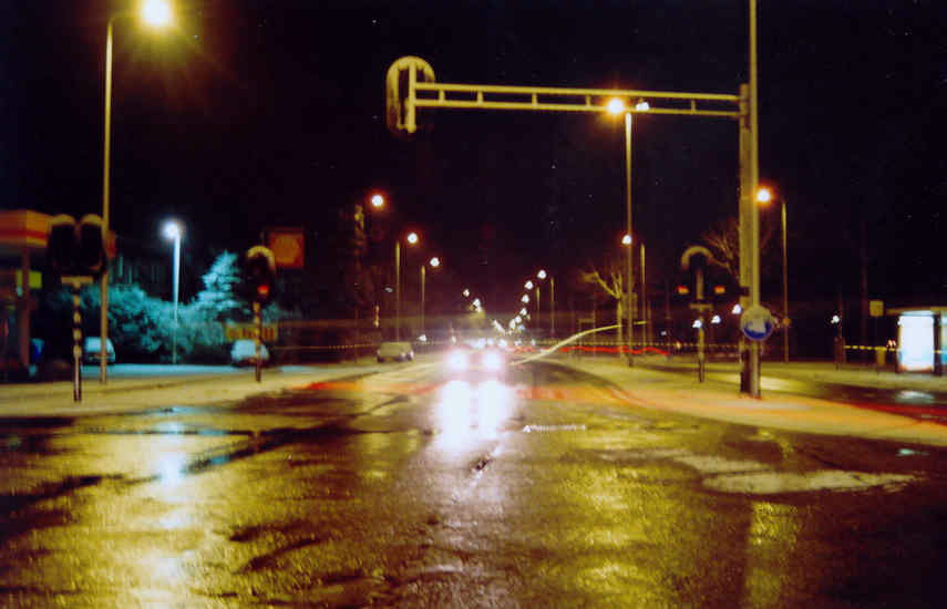 A street in the night