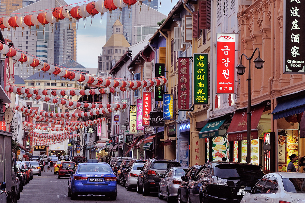 A stroll through Chinatown in Singapore