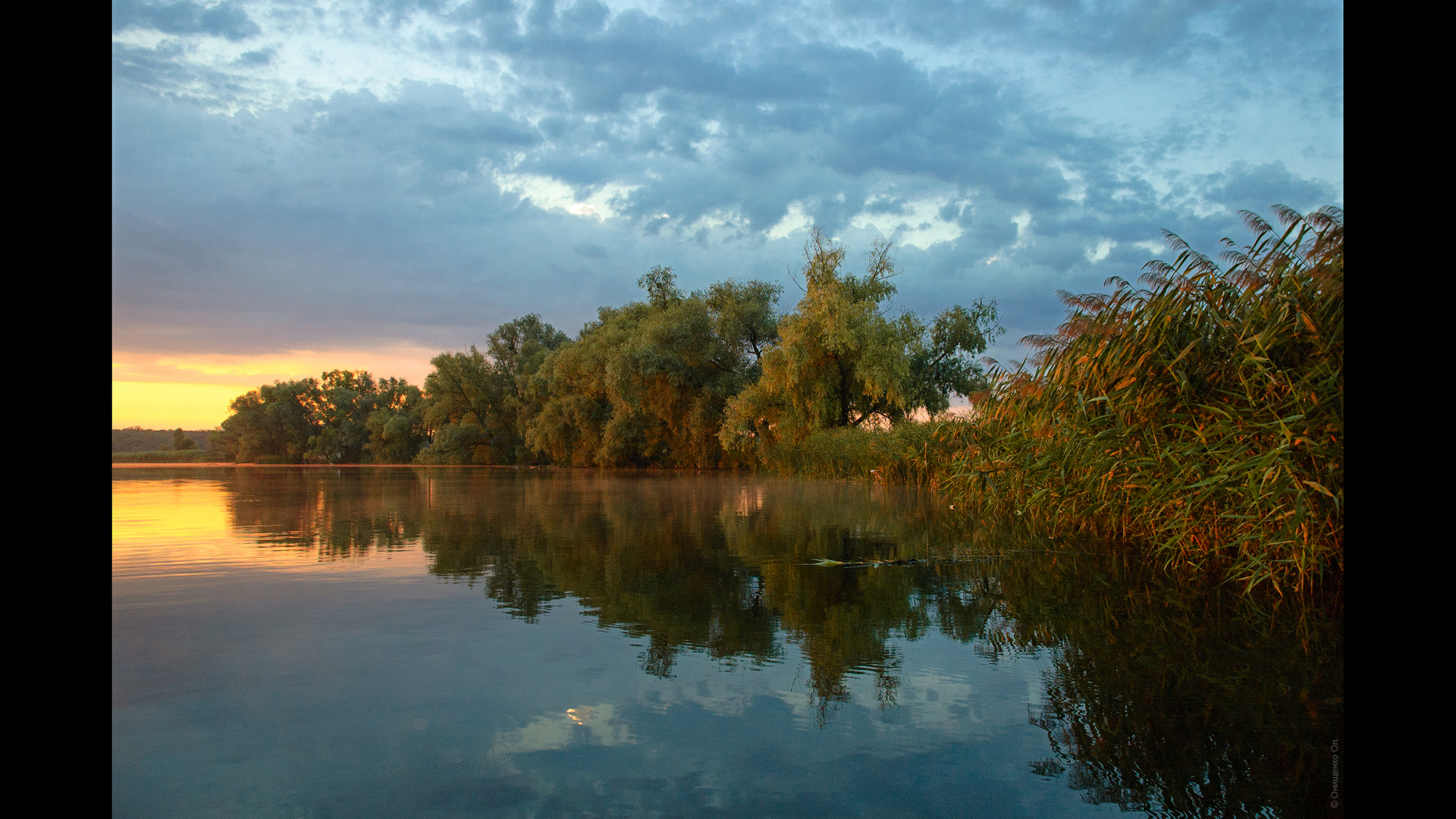 A summer morning in Ukraine