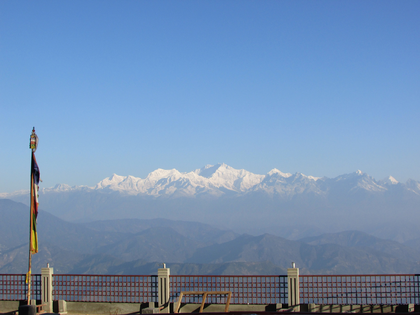 A Sunday morning with Kanchenjunga