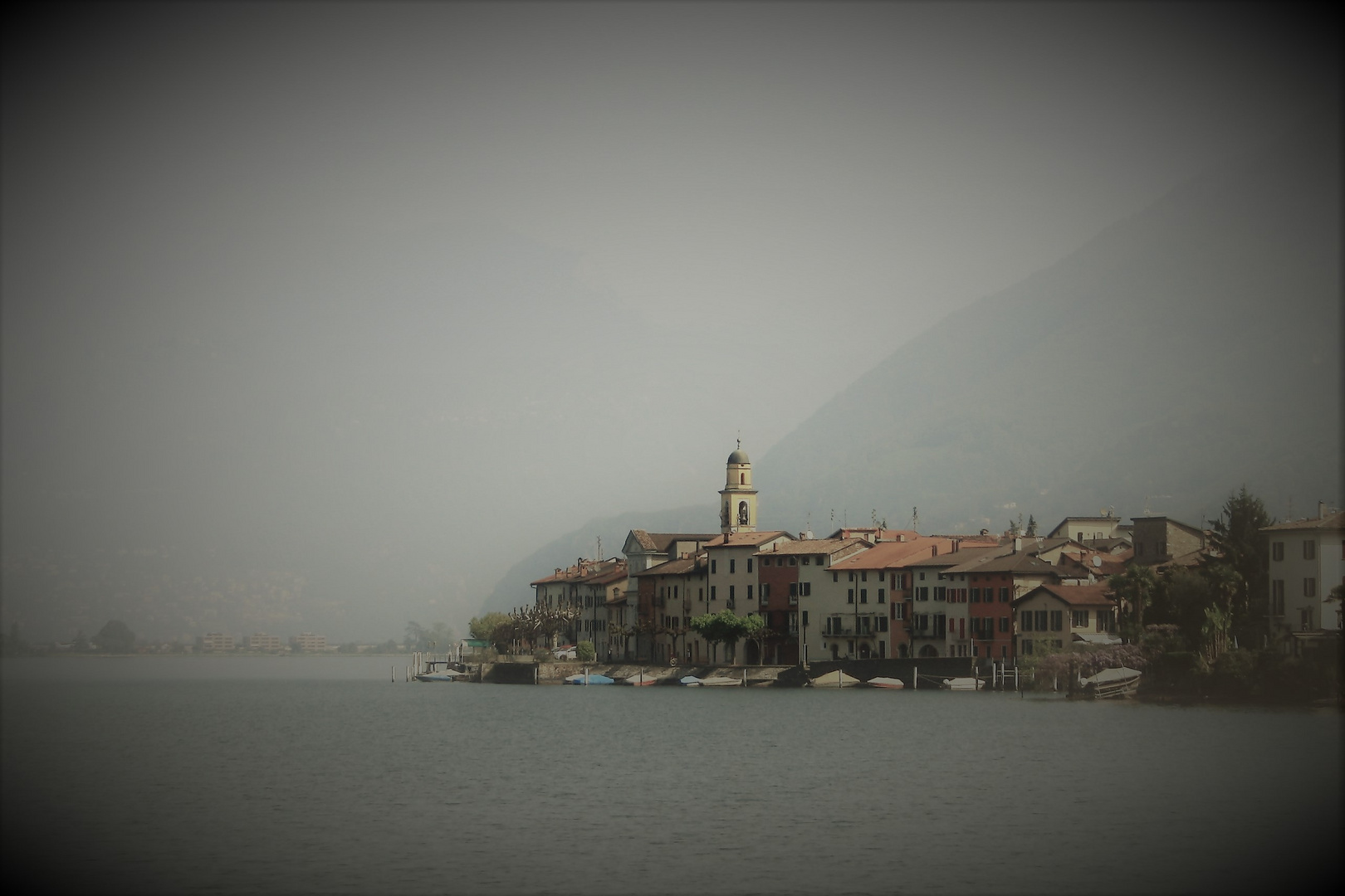 A sunday on the lake Lugano ( Brusino Arsizio)