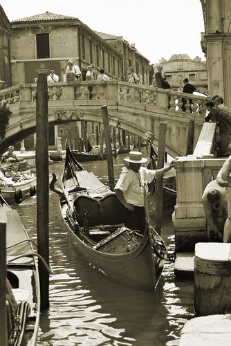 A sunny day in Venice