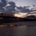 A sunset at the Peer in England