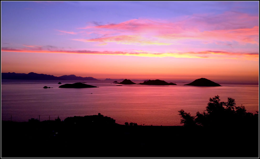 A sunset day at Bodrum/TÜRK&#304;YE