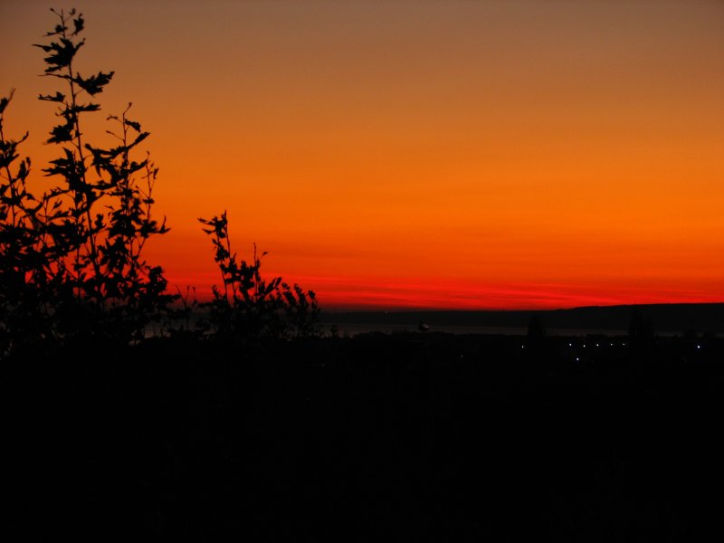 a sunset from my window