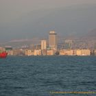 A sunset time in Izmir Bay...