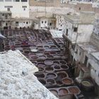 A Tannery in Fes