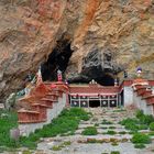 A temple in the rocks