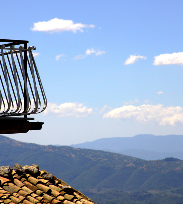 A terrace in the sky