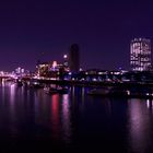 A touch of blue - London@ Night, bei Nacht in HDR, Panorama