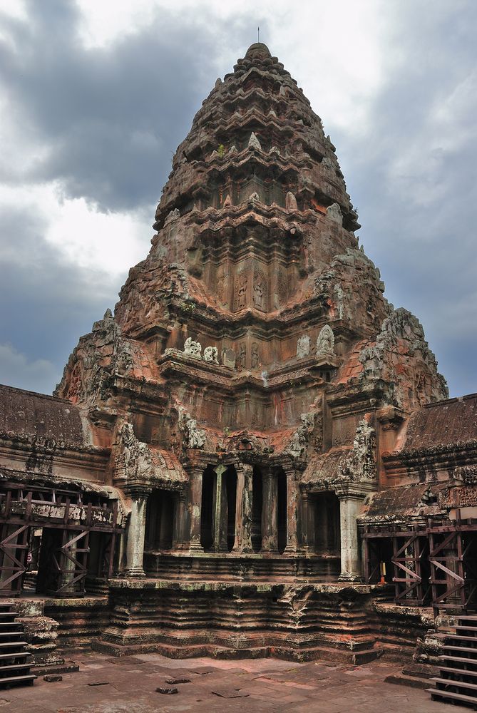 A tower of Angkor Wat