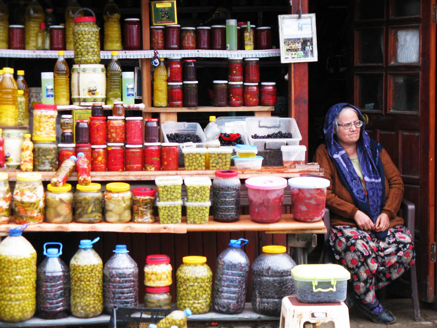 A traditional bazaar..