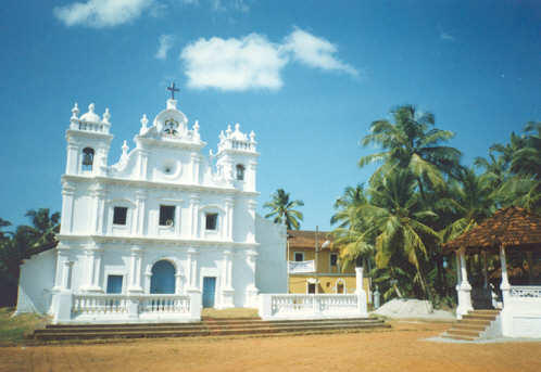 A Typical Church in Goa