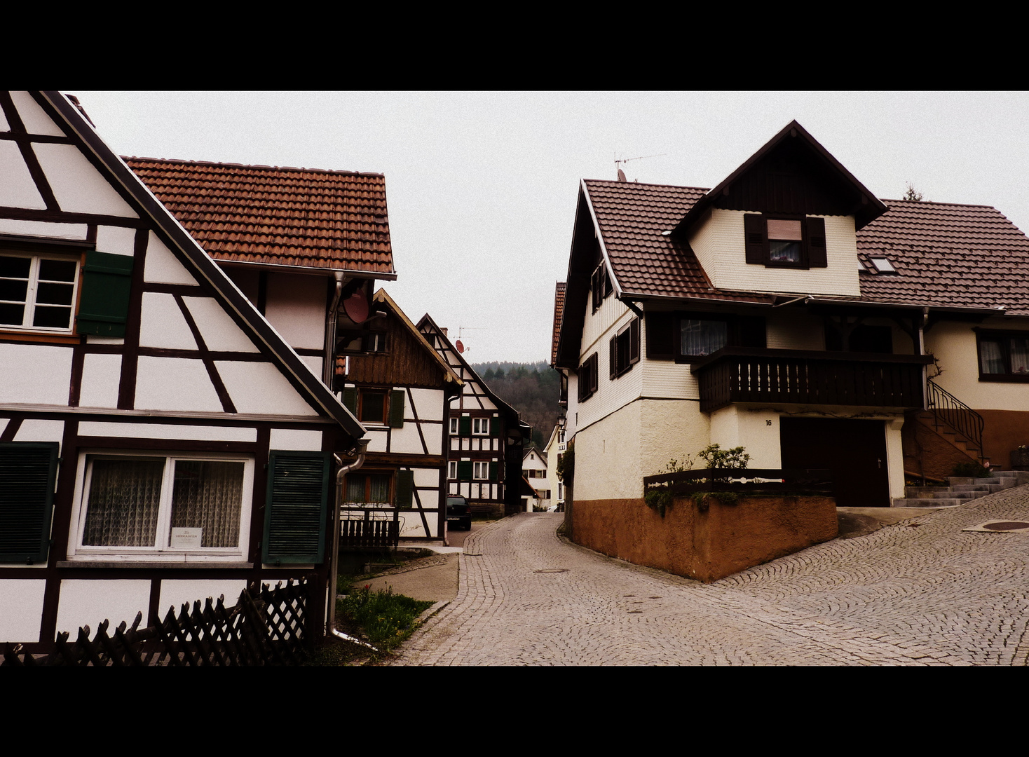 A typical German village...