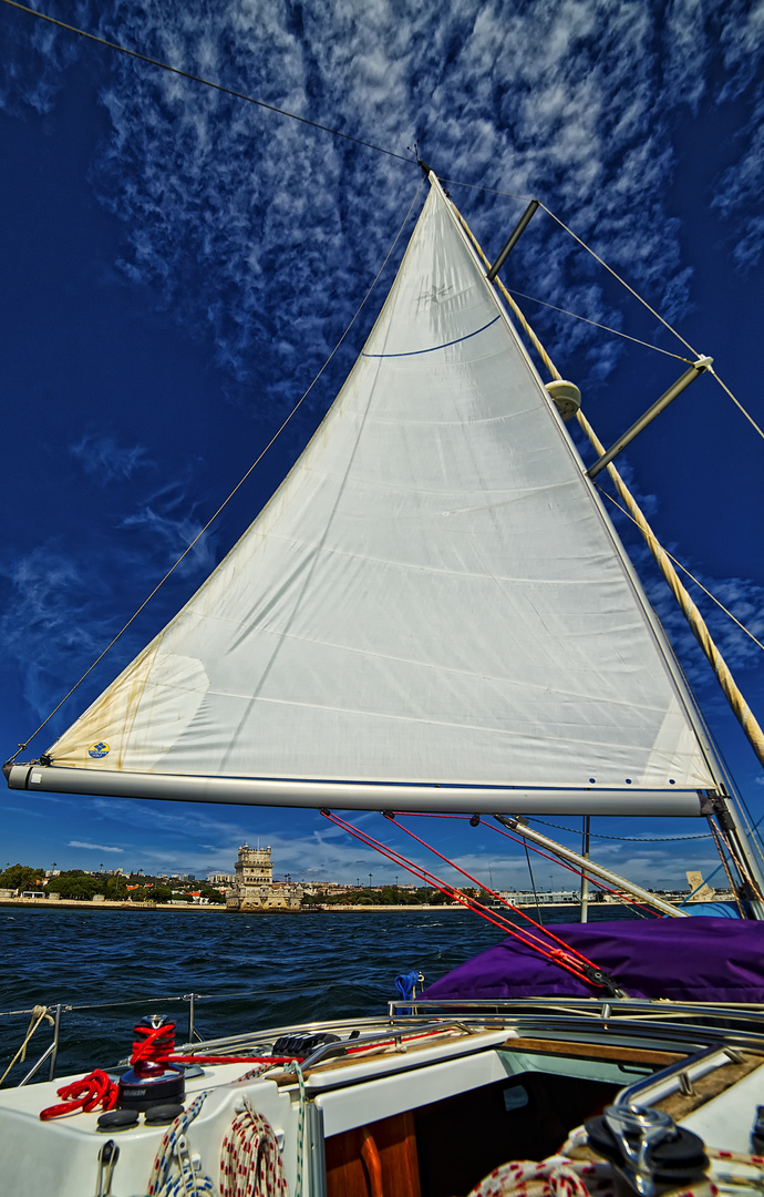 A vela por el Tajo