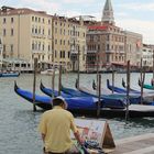 A venezia, un pittore