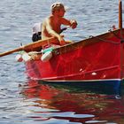 à venise un tour en gondole , en ligurie un tour en canot de peche.....