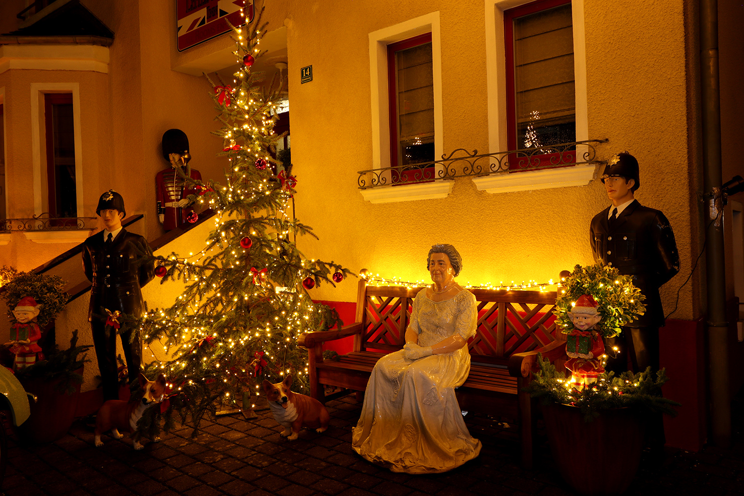 A very (!) british christmas