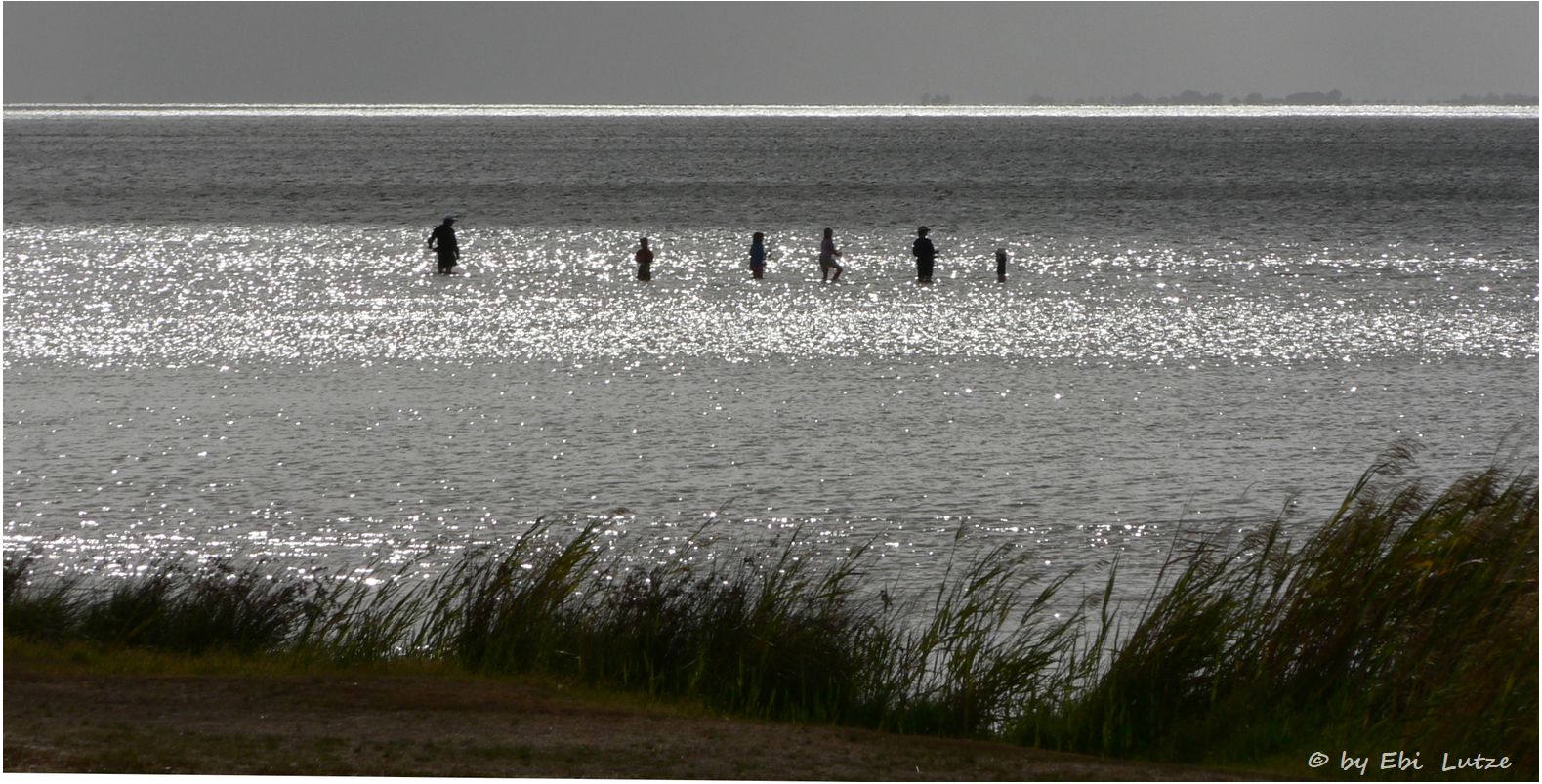 * a very hot afternoon on lake albert *