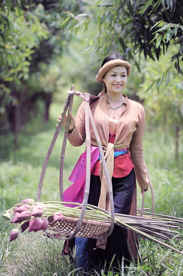 A Vietnamese woman 