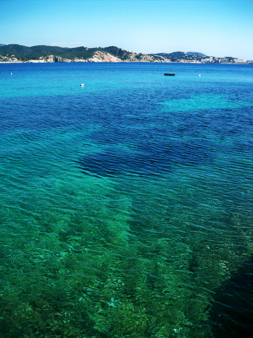 a view from "Cala Fornells"