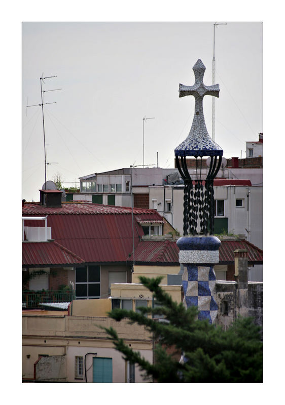 A view from Park Guell, Barcelona