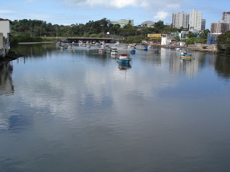 A view from the Ayrton Senna Bridge