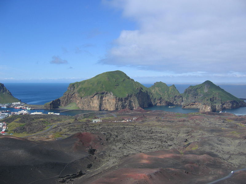 A view from the Top - Eldfell, Vestmannaeyjar