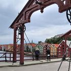 A View fromTrondheim's Old Town Bridge