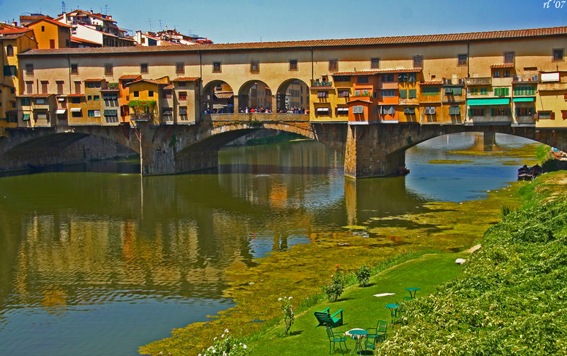 a view of Ponte Vecchio