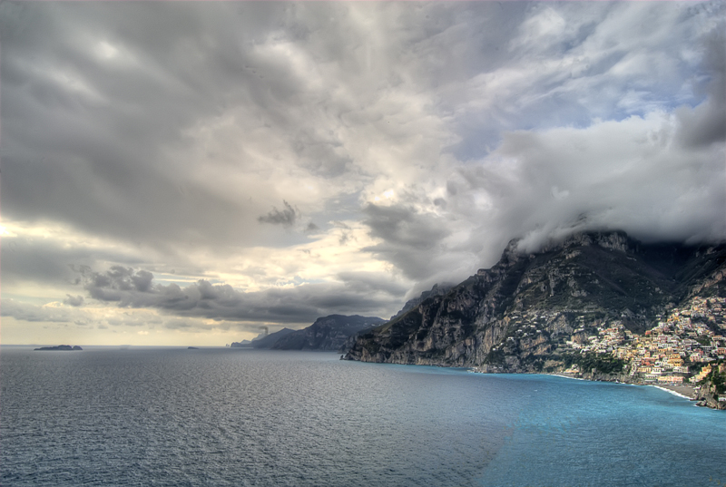 A view of Positano from Prajano