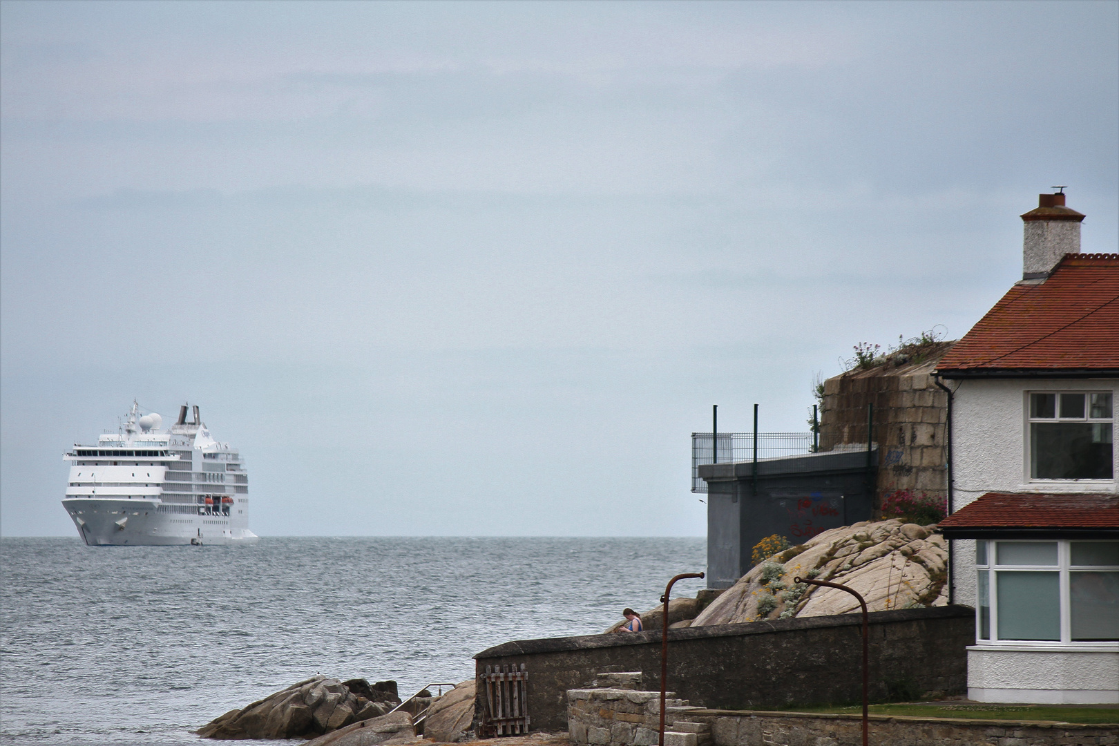 A view of the sea