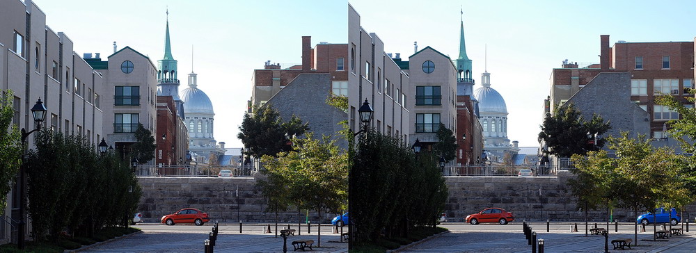 A view on old Montreal