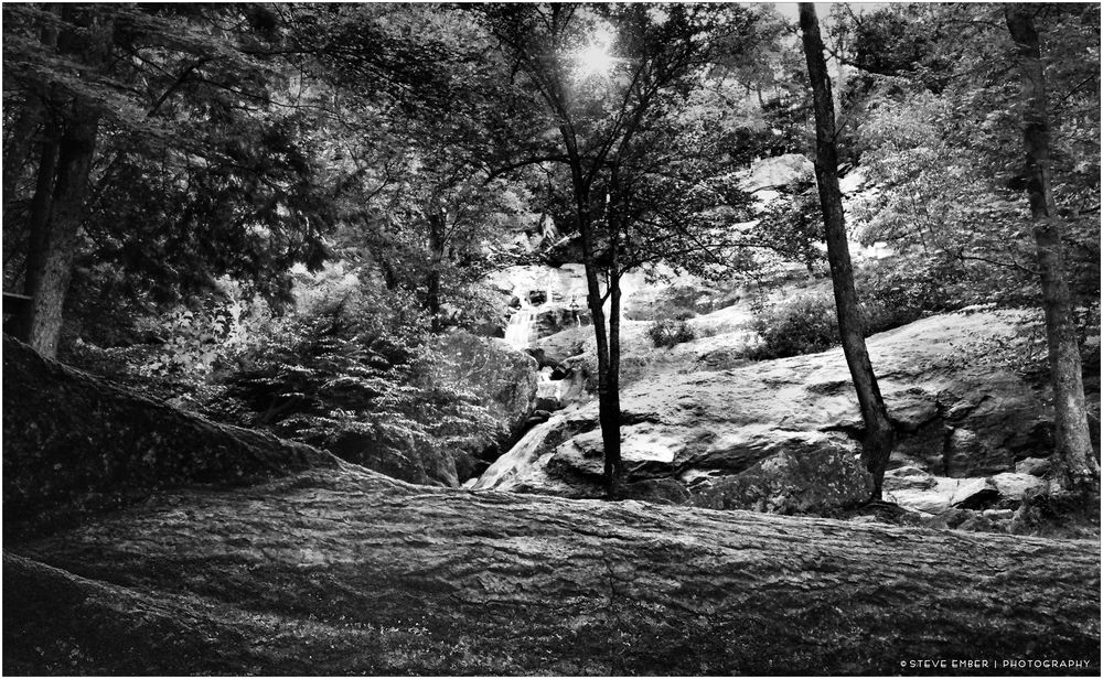 A View Toward the Falls