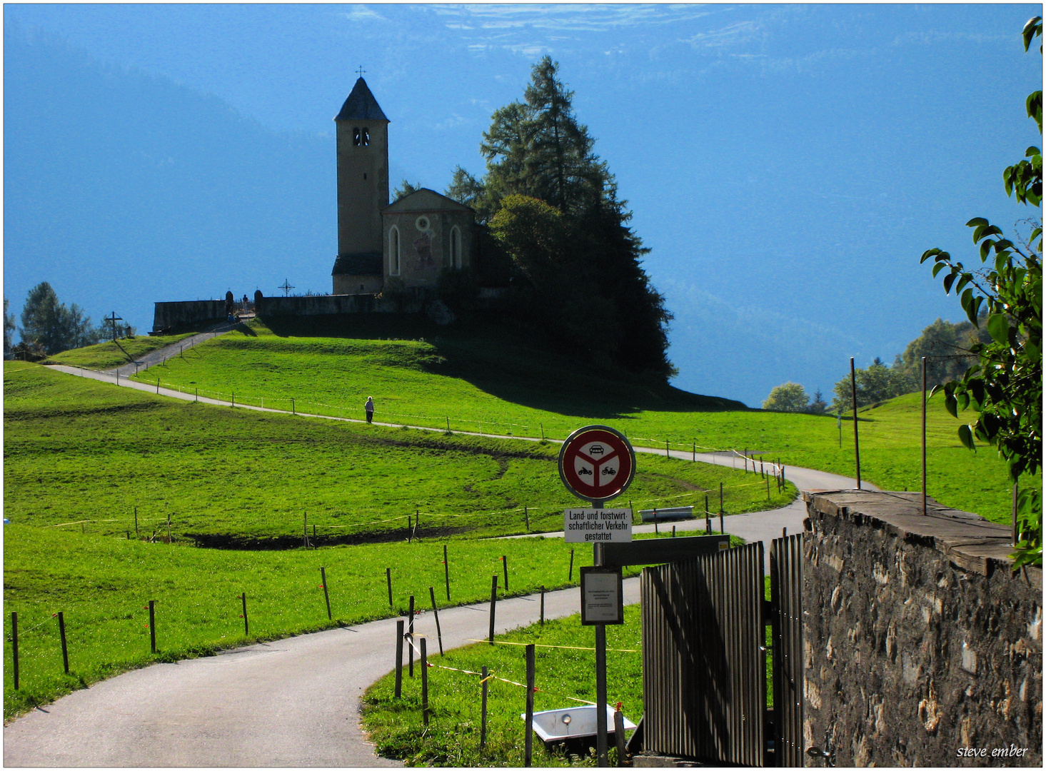 A Village Church in Graubünden