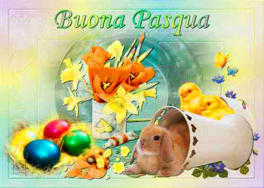 A voi Tutti che sia una Pasqua di grande Serenità.......