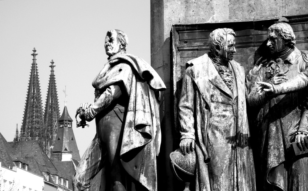 A. von Humboldt und C. Niebuhr diskutieren in Köln 2. April 07 10 Uhr 26