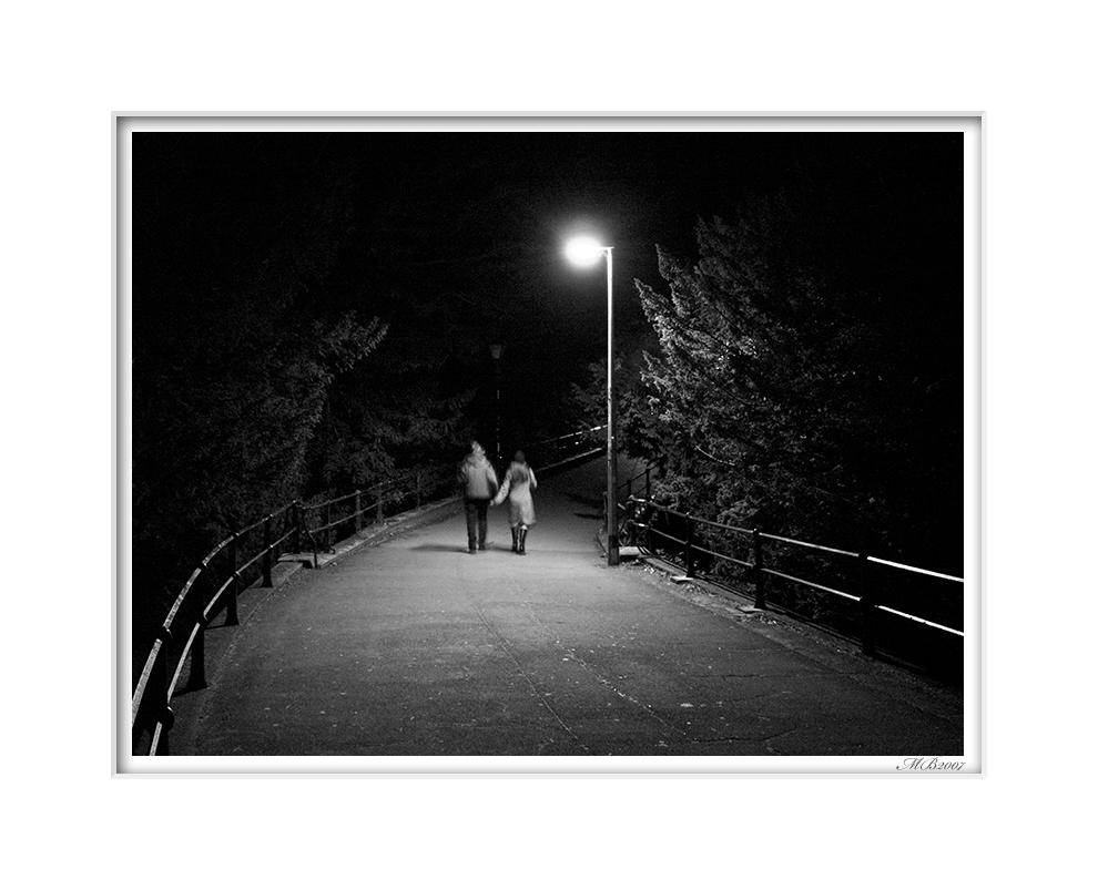 A walk at night