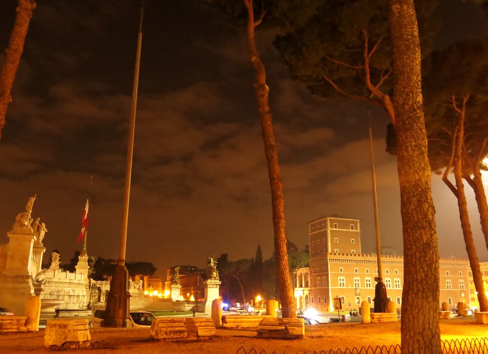 A walk in the city lights