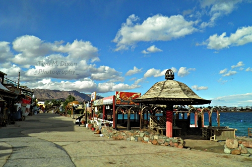 a walk on a cloudy day in Dahab