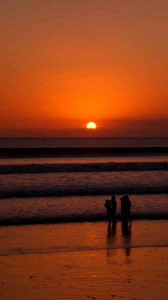 A walk on the beach