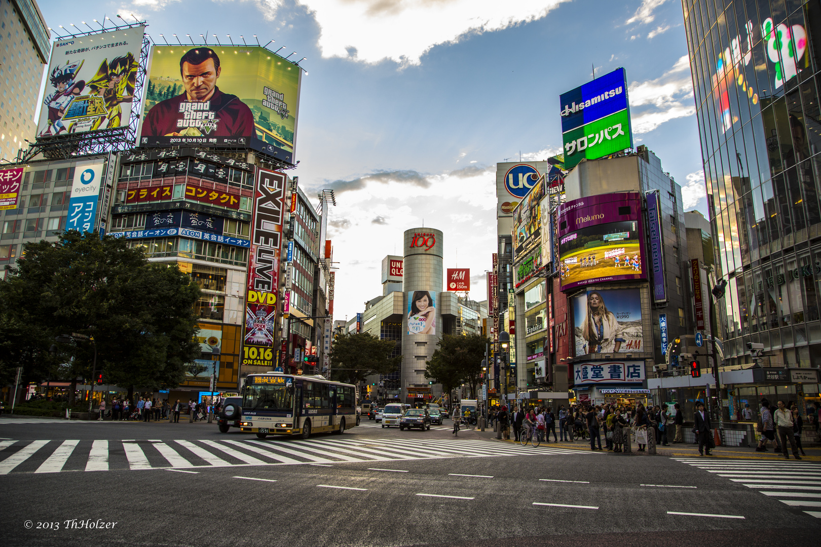 A walk through Tokyo