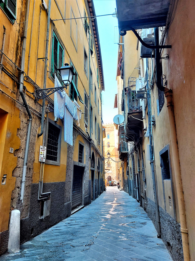 a warm day in italy