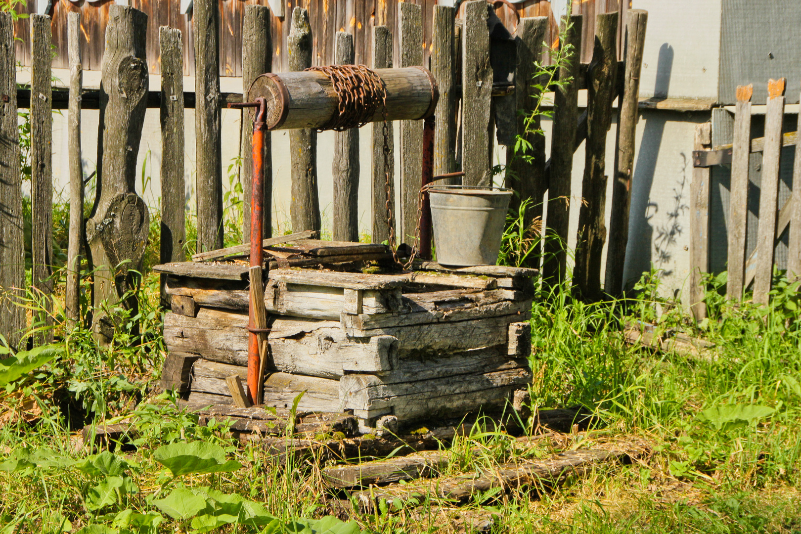 A well in the village